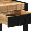 Miniatyrbilde 7 av 11: vidaXL Sidebord 40x40x50 cm grovt heltre mango