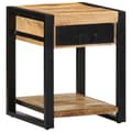 Miniatyrbilde 11 av 11: vidaXL Sidebord 40x40x50 cm grovt heltre mango