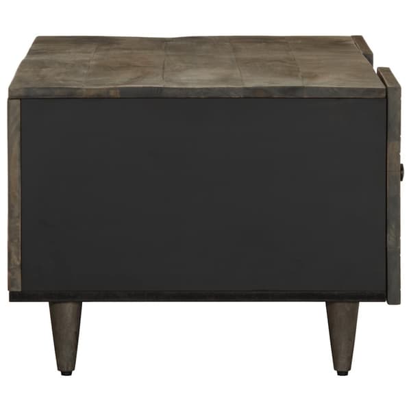 vidaXL Salongbord lysegrå 100x54x40 cm heltre mango