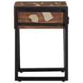 Miniatyrbilde 4 av 11: vidaXL Sidebord flerfarget 35x35x50 cm gjenvunnet heltre