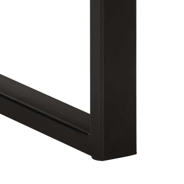 vidaXL Sidebord flerfarget 35x35x50 cm gjenvunnet heltre