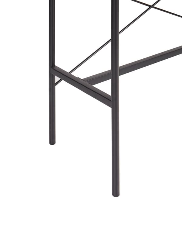 Skänk 3 Lådor Svart Spånskiva MDF Modern Förvaringsenhet Vardagsrum Sovrum