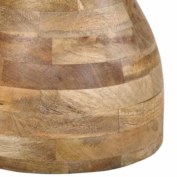 vidaXL Sidebord Ø40x40 cm heltre mango