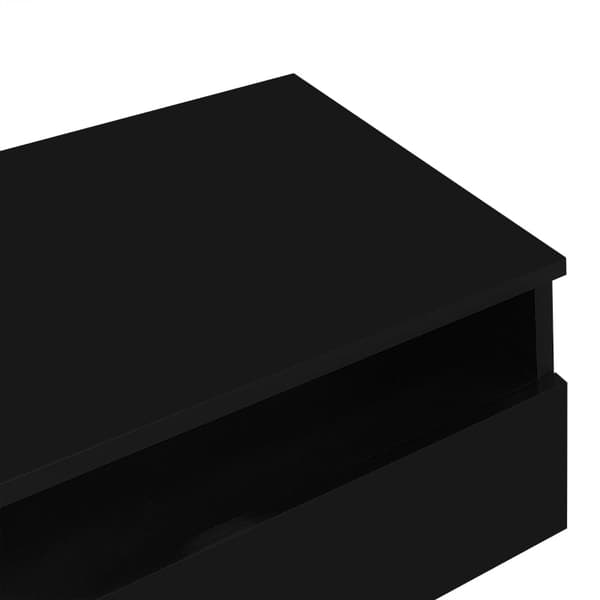 Rootz LED-kiiltävä sohvapöytä - Moderni keskipöytä - Olohuoneen pöytä - Bluetooth-ohjaus - 95cm x 50cm x 35cm