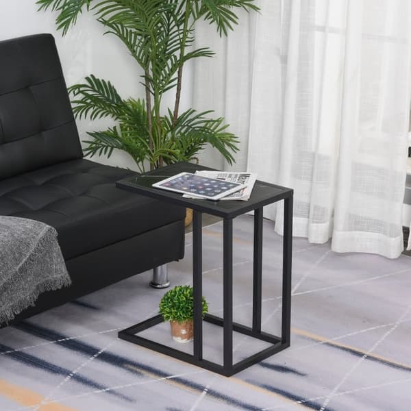 Rootz Sofa Sidebord - Sofabord - Hjørnebord - Langtidsholdbar kvalitet - 45L x 30W x 51,5H cm