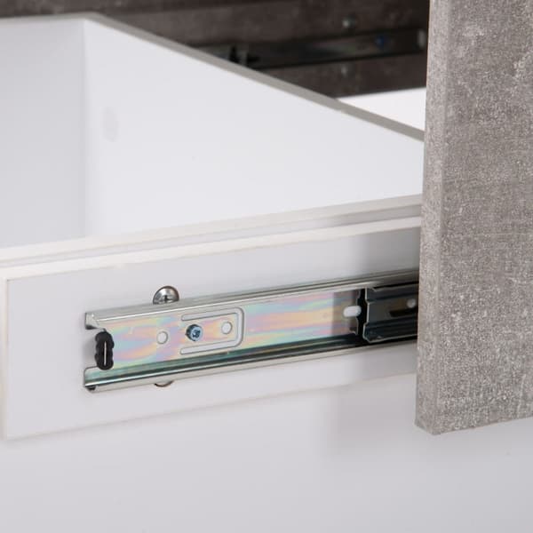 Rootz Universal Sofabord - Stuebord - Højglans finish - Praktisk opbevaring - 102L x 60W x 40H cm
