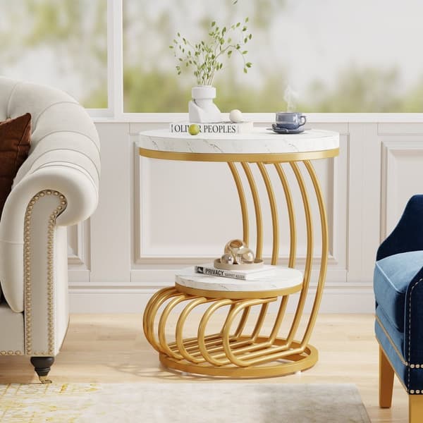 Rootz Sidebord - Endebord - Natbord - Rigelig opbevaring - 50 cm D x 50 cm B x 64 cm H