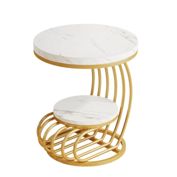 Rootz Sidebord - Endebord - Natbord - Rigelig opbevaring - 50 cm D x 50 cm B x 64 cm H