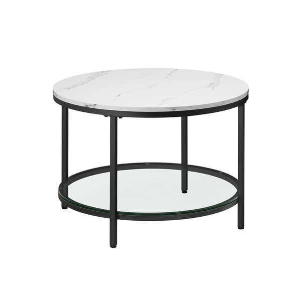 Vardagsrumsbord med glasstopp - enkel montering