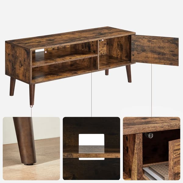 TV-möbler-120 cm långindustriell design
