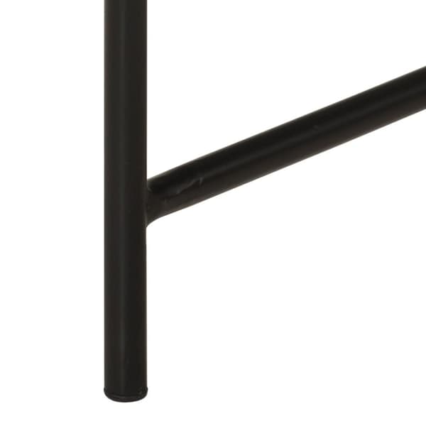 vidaXL sofaborde 2 stk. metal messingfarvet og sort