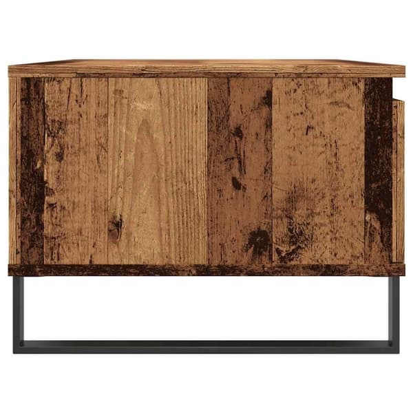 vidaXL sofabord 90x50x36,5 cm konstrueret træ gammeldags træ