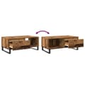 Miniatyrbillede 9 af 11: vidaXL sofabord 90x50x36,5 cm konstrueret træ gammeldags træ