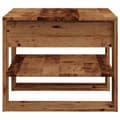 Miniatyrbillede 6 af 11: vidaXL sofabord 55,5x55x45 cm konstrueret træ antikt træ