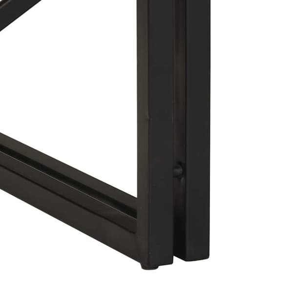 vidaXL sofabord 100x100x35 cm massivt akacietræ