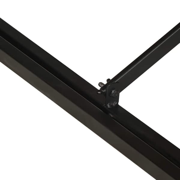 vidaXL sofabord 100x100x35 cm massivt akacietræ
