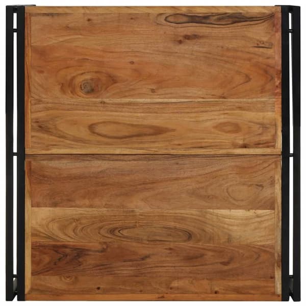 vidaXL sohvapöytä 80x80x35 cm massiivipuu akaasia