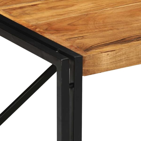 vidaXL sohvapöytä 80x80x35 cm massiivipuu akaasia