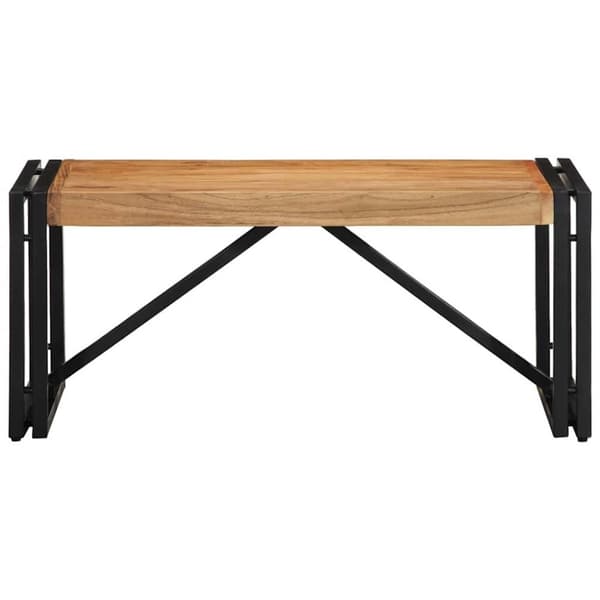 vidaXL sofabord 80x40x35 cm massivt akacietræ