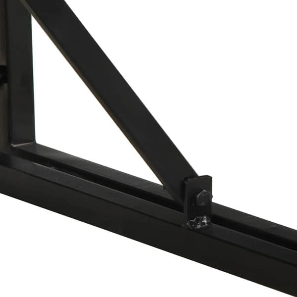 vidaXL sofabord 50x50x35 cm massivt genbrugstræ flerfarvet