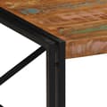 Miniatyrbillede 5 af 11: vidaXL sofabord 100x100x35 cm massivt genbrugstræ flerfarvet