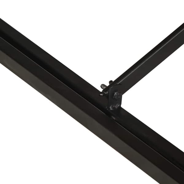 vidaXL sofabord 100x100x35 cm massivt genbrugstræ flerfarvet