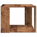 Miniatyrbillede 6 af 10: vidaXL sofabord 40x40x30 cm konstrueret træ antikt træ