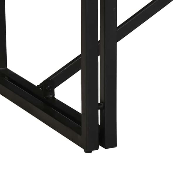 vidaXL Salongbord 80x40x35 cm grovt heltre mangotre