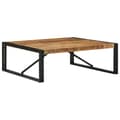 Miniatyrbilde 11 av 11: vidaXL Salongbord 100x100x35 cm grovt heltre mangotre