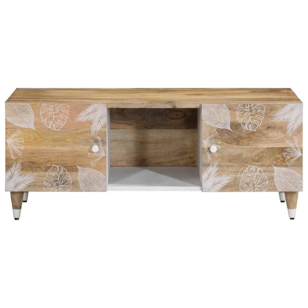 vidaXL sofabord 100x54x40 cm massivt mangotræ
