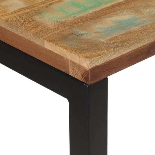 vidaXL konsolbord 110x35x75 cm massivt genbrugstræ