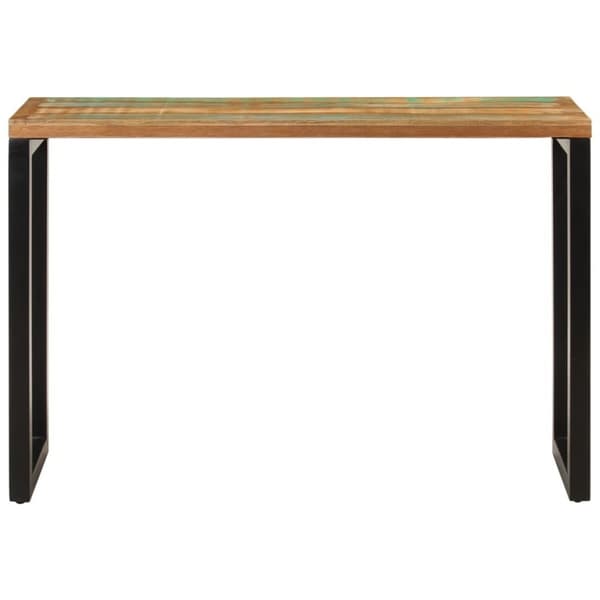 vidaXL konsolbord 110x35x75 cm massivt genbrugstræ