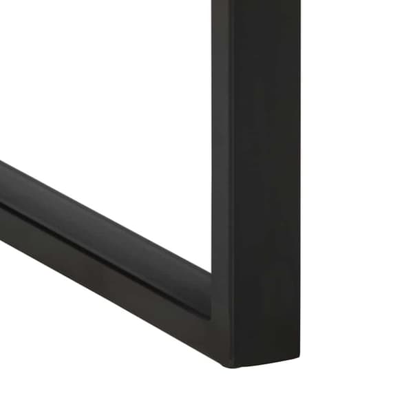 vidaXL konsolbord 100x35x75 cm massivt ru mangotræ