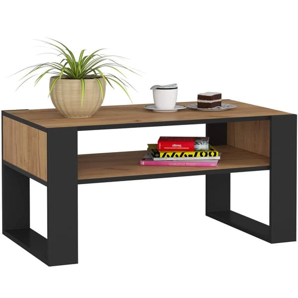 KAFFEBORD DOMI DĄB CRAFT / SORT