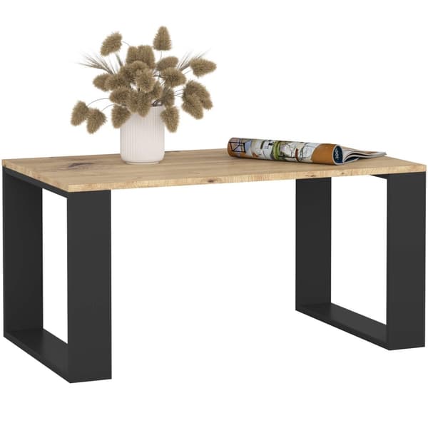 KAFFEBORD NOX DĄB ARTISAN / SORT