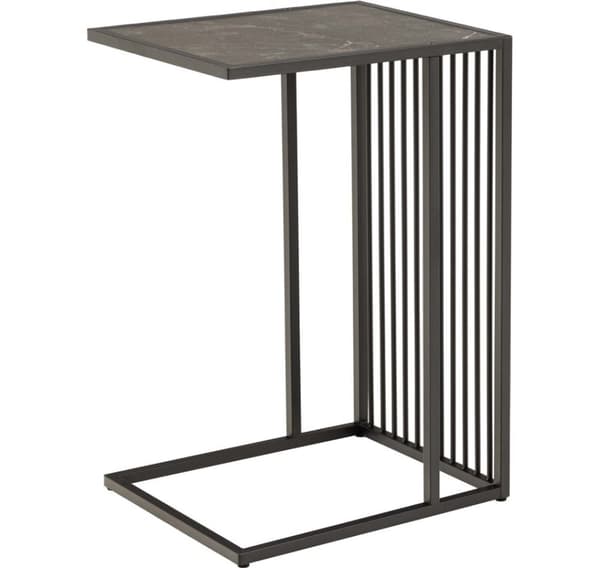 Side table STRINGTON 35x43xH63cm, black