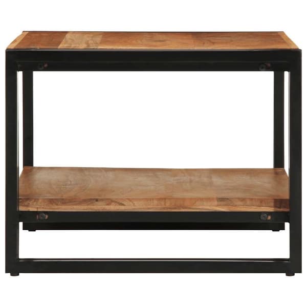 vidaXL sofabord 70x50x38 cm massivt akacietræ