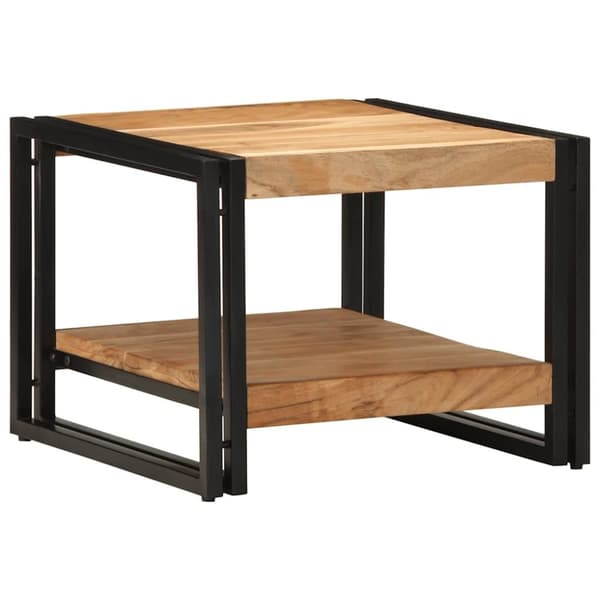 vidaXL sofabord 50x50x38 cm massivt akacietræ