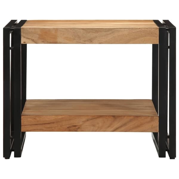 vidaXL sofabord 50x50x38 cm massivt akacietræ