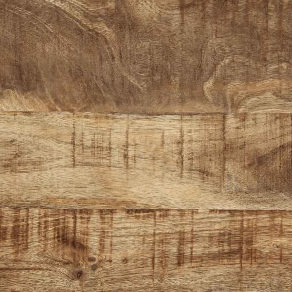 vidaXL sofabord 50x50x38 cm massivt ru mangotræ