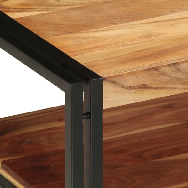 vidaXL Salongbord 90x50x38 cm heltre akasie