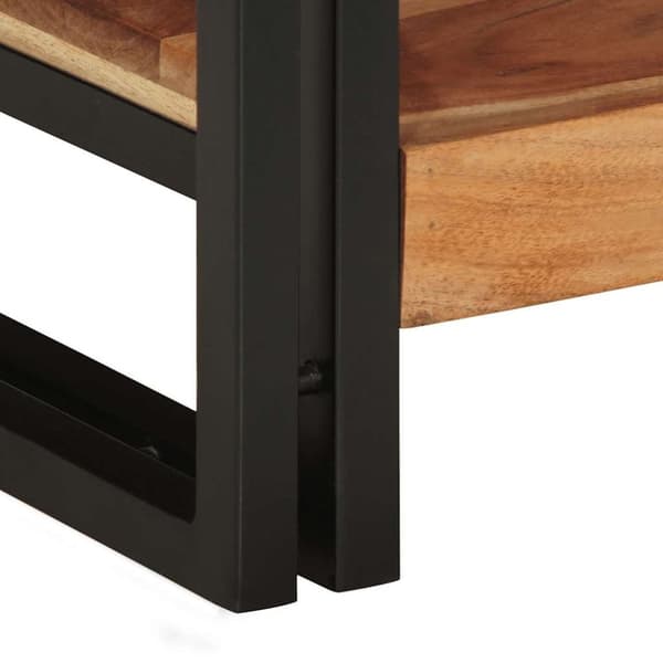 vidaXL Salongbord 90x50x38 cm heltre akasie