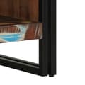 Miniatyrbilde 7 av 10: vidaXL Salongbord flerfarget 50x50x38 cm gjenvunnet heltre