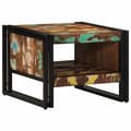Miniatyrbilde 2 av 10: vidaXL Salongbord flerfarget 50x50x38 cm gjenvunnet heltre