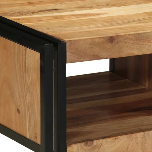 vidaXL Salongbord 50x50x38 cm heltre akasie