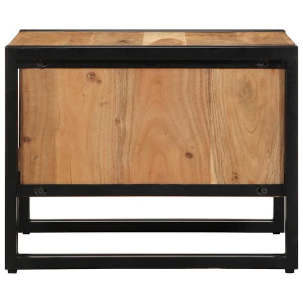 vidaXL sofabord 50x50x38 cm massivt akacietræ