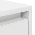 Miniatyrbillede 11 af 11: vidaXL sofabord med skuffer 100x100x40 cm hvid