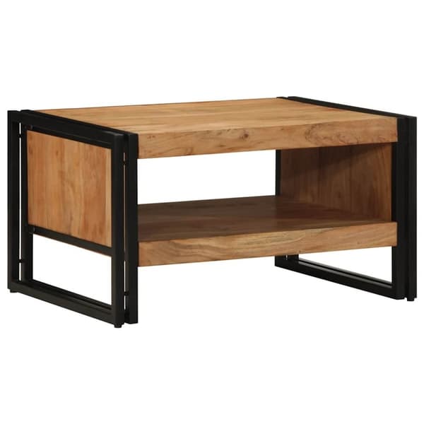 vidaXL Salongbord 70x50x38 cm heltre akasie