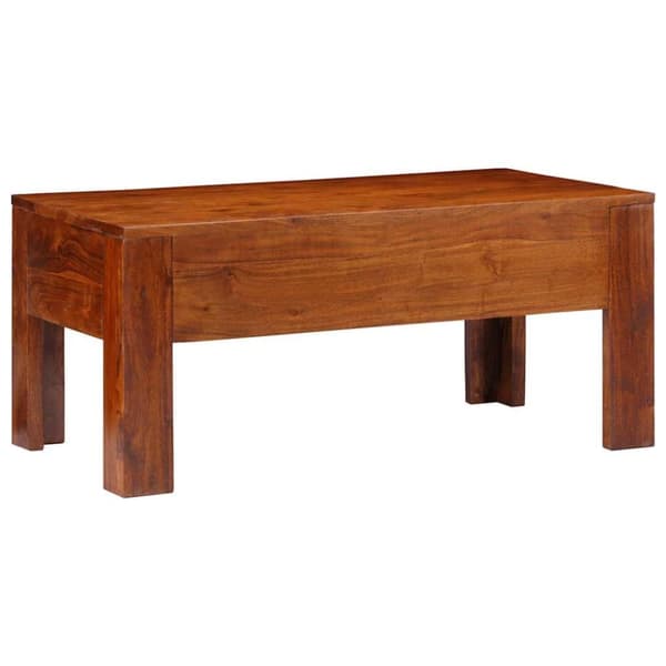 vidaXL sofabord 90x50x40 cm massivt akacietræ