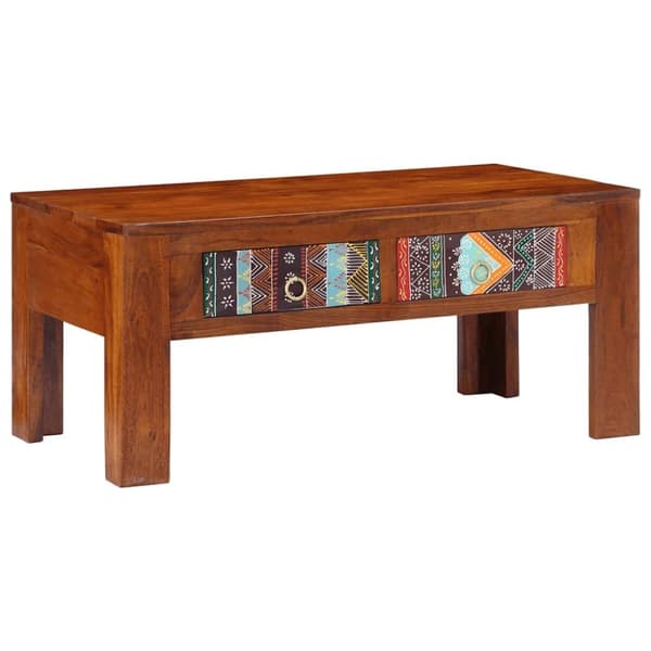 vidaXL sofabord 90x50x40 cm massivt akacietræ